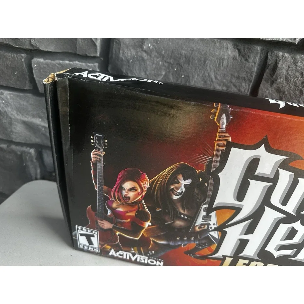 Guitar Hero III Legends of Rock PS2 Game Set Bundle BRAND NEW - Sealed!